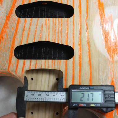 Sandblasted and finished Ash HSS guitar body - fits Fender Strat Stratocaster neck Floyd Rose J1256 image 9