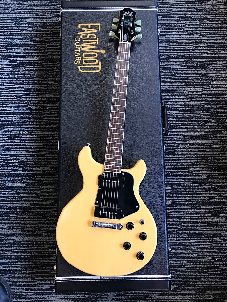 Double cut p90 hot sale guitar