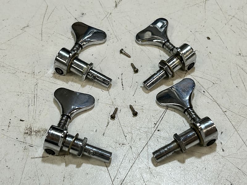 NEW Schaller M4S 4 In-Line Bass Tuners Tuning Keys