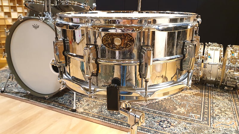 2009 Ludwig No. 402 100th Anniversary Supraphonic 6.5x14