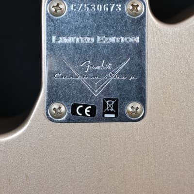 Fender Custom Shop LTD '63 Telecaster built for Namm 2017 in Firemist Gold with original hardcase image 9