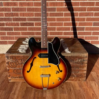 1962 Gibson ES-330T Hollowbody Electric Guitar Sunburst ES330 for sale