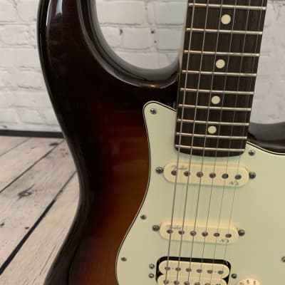 2014 Fender Stratocaster Deluxe Plus HSS  Metallic Sunburst image 2