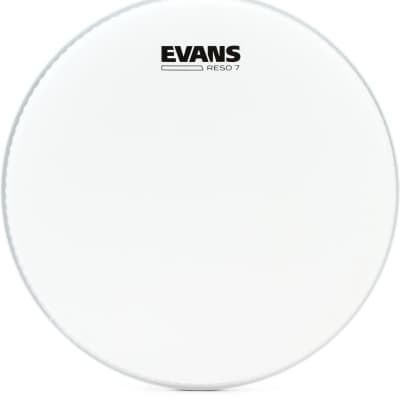 Evans EC2S Clear Drumhead - 12 inch  Bundle with Evans Reso 7 Coated Resonant Drumhead - 12 inch image 2