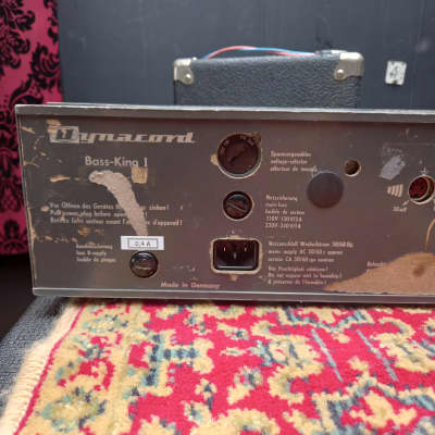 Dynacord Bass King I Bass Tube Amplifier - vintage 1960s - Made in Germany - Bass-King 1 image 6
