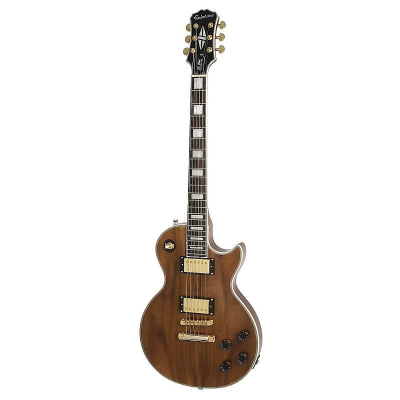 Epiphone Limited Edition Les Paul Custom Pro Koa 2012 - 2019 | Reverb