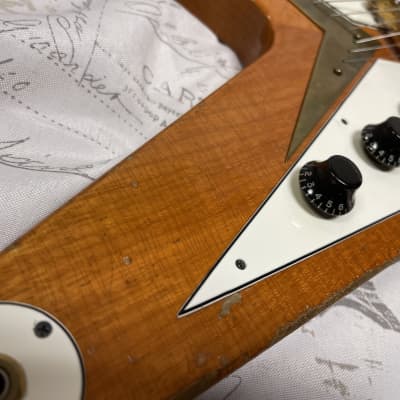 2008 Gibson 50th Anniversary 1958 Korina Flying V First Ever Made In  Custom Shop #1 of 100 image 17