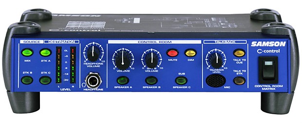 Samson C Control Monitor Selector Headphone Amp