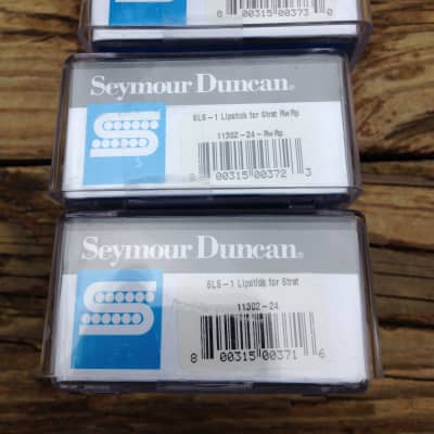 Seymour Duncan SLS-1 Lipstick Tube Pickup Set for Stratocaster Neck Mid & Bridge image 3