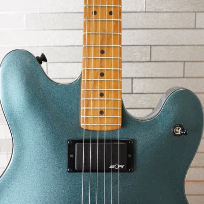 Squier Contemporary Active Starcaster - Gunmetal Metallic image 3