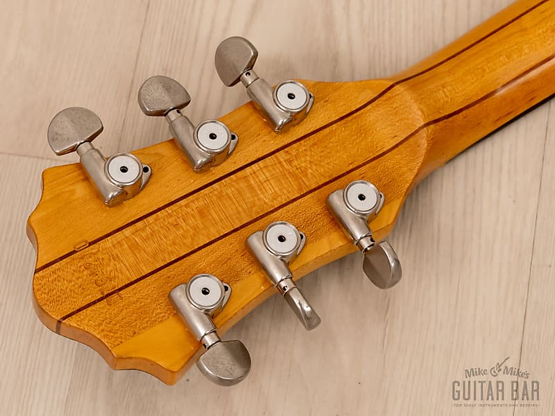 1979 Greco GO700 Speed Way Vintage Neck Through Guitar Dark Stain