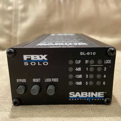 Sabine FBX Solo SL-620 1/4