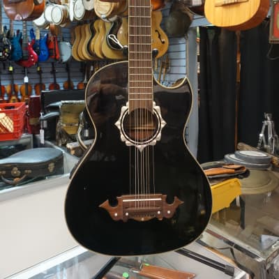 Peavey Ecoustic - Acoustic/Electric Guitar Black 1992 | Reverb