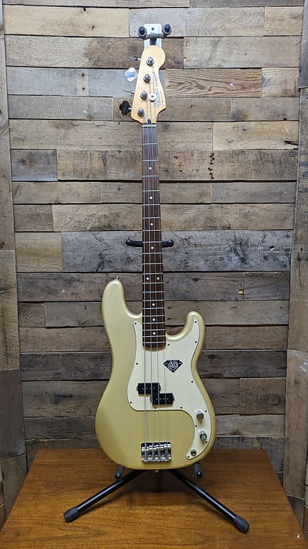 Fender 60th Anniversary Standard Precision Bass 2006 - Blizzard Pearl- FLAMED NECK! image 1