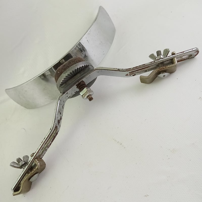 Rogers 4437 Leg Rest Marching Snare Drum TRod Reverb