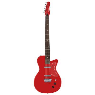 Danelectro D56BAR-RD '56 Baritone Guitar - Red - Open Box image 2