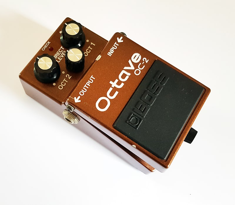 Boss OC-2 OC2 Octave 1985 Vintage Made In Japan Black Label