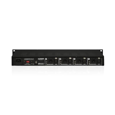 Warm Audio WA-412 4-Ch Microphone Preamp w/ DI Hi-Z Inputs Balanced Outputs image 2