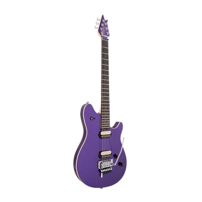 EVH Wolfgang Special 6-String Electric Guitar with Ebony Fingerboard, Basswood Body, and Maple Neck (Right-Handed, Deep Purple Metallic) image 4