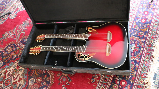 Ovation celebrity sales double neck