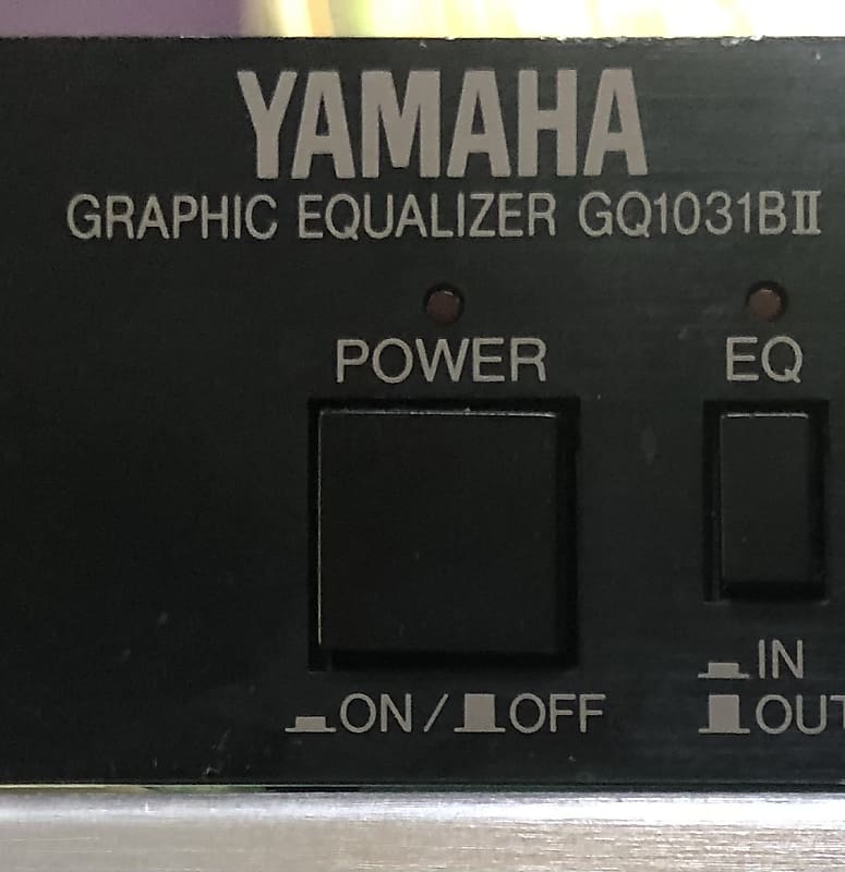 Yamaha 31-Band Graphic Equalizer GQ1031BII image 1
