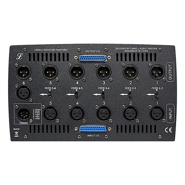 Lindell Audio 506 Power Mk2 6-Space 500 Series Rack image 1