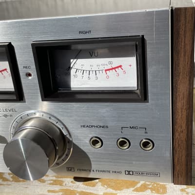 Vintage Sony TC-K2A Stereo Cassette Deck For Parts Or Repair