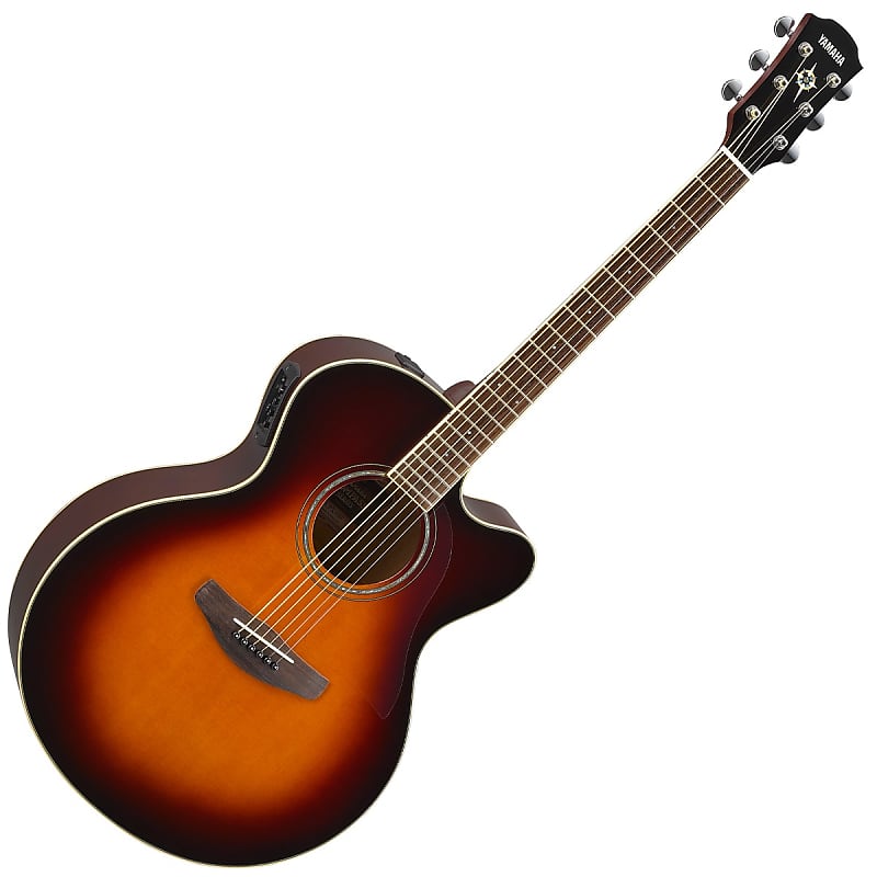 Yamaha CPX600 Acoustic-Electric Guitar - Sunburst image 1
