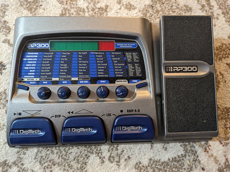 DigiTech RP300A 2010s Silver Reverb