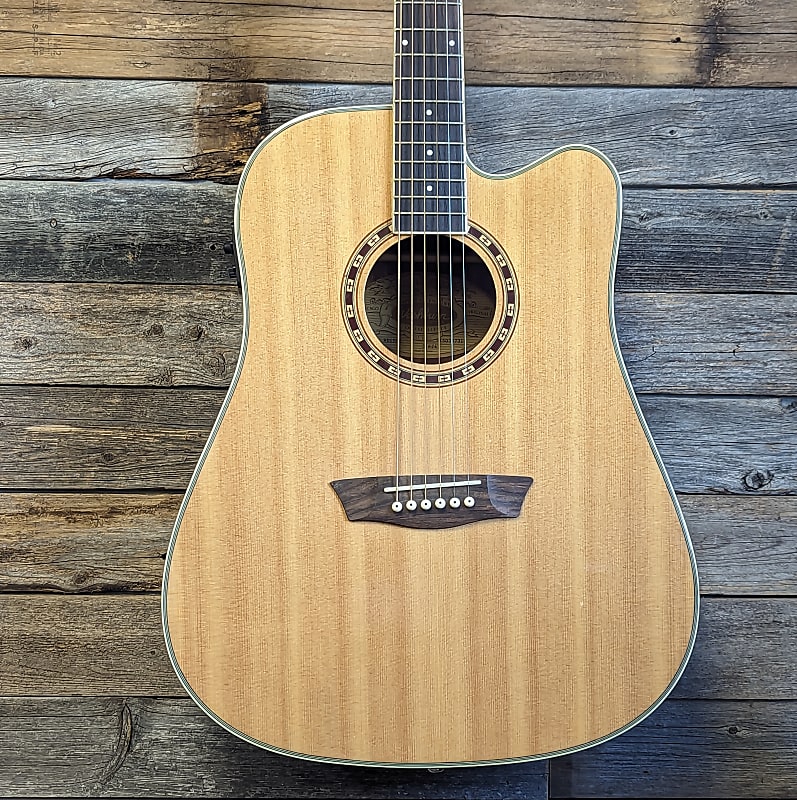 (16505) Washburn WD10CE Acoustic Electric Reverb