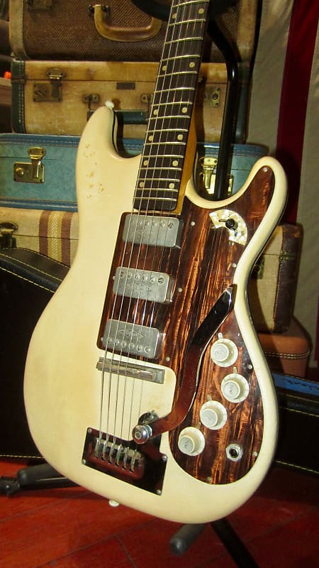 ~1965 Hofner Model 173 White Vinyl image 1