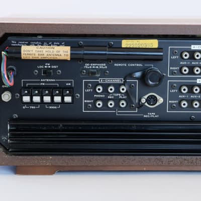 Vintage Sansui QRX-3500 Four Channel Receiver *Working! - But Needs Repair* image 10