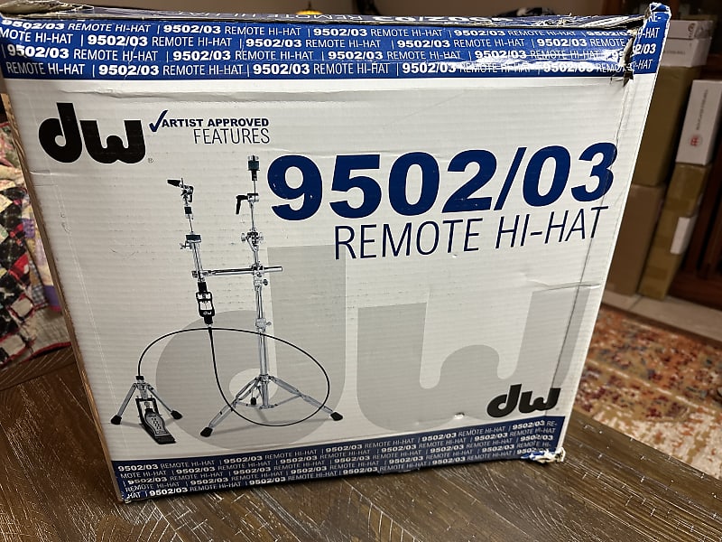 DW DWCP9502LB4 9000 Series 4’ Remote HiHat Stand 2010s Reverb