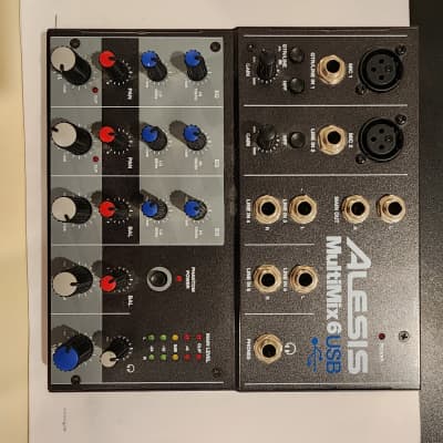 Table de Mixage Analogique Portable BST LAB-6 Audio 9 Voies