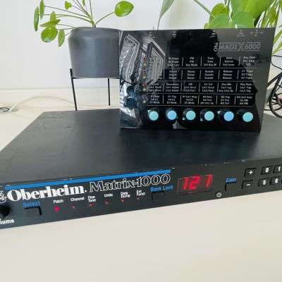 Oberheim Matrix 1000 (serviced) + Obi Magix 6000 (controller)