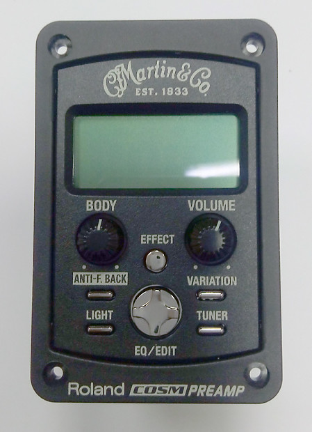 Brand New Martin/Roland AP-1 Acoustic guitar preamp + M1(T