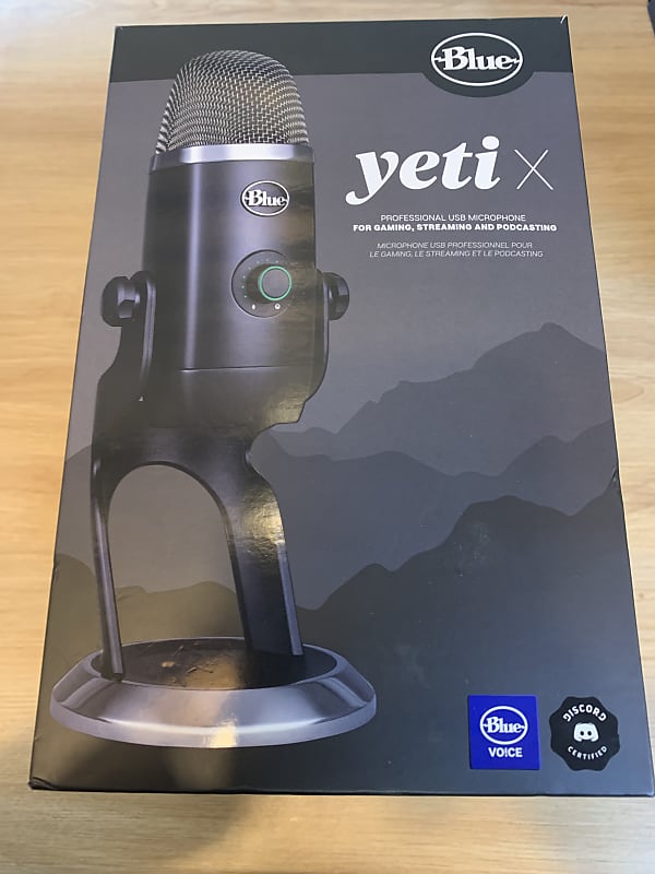 Blue YETI X Plus Pack Professional USB Microphone for Gaming, Streaming and Podcasting + Software Bundle
