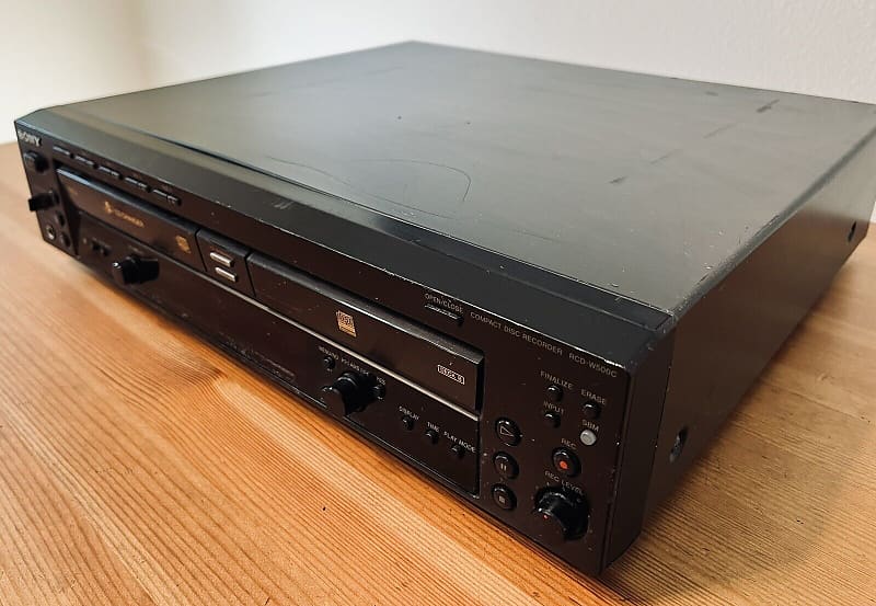 Sony RCDW500C 5 CD Changer and Recorder Reverb