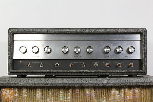 Silvertone Model 1484 Twin Twelve 60-Watt 2x12 Piggyback Guitar Amp image 2