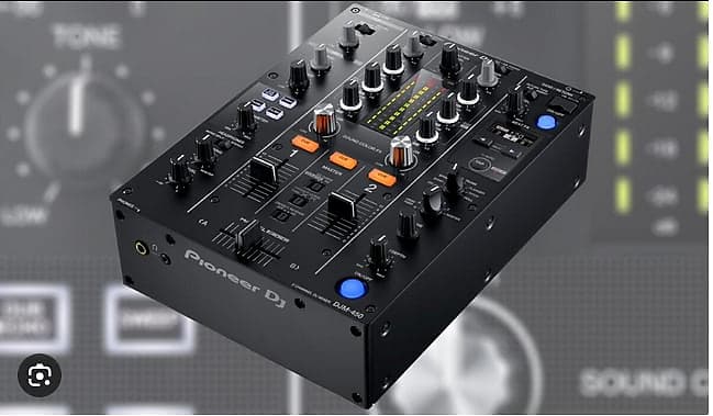 Pioneer DJ DJM-450 - 2-Channel DJ Mixer with FX | Reverb