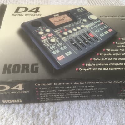 Korg D4 Four-Track Digital Recorder | Reverb Canada