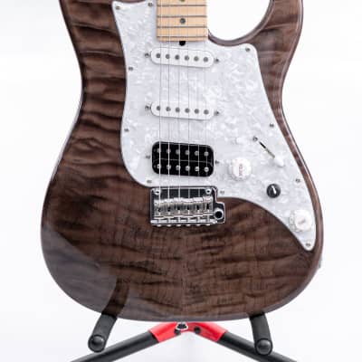 2016 Tyler Studio Elite HD Charcoal Quilt HSS Japan electric guitar 7.6lbs image 2