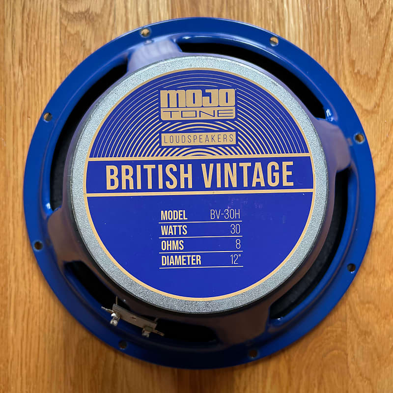 Mojotone BV30H 8 Ohm Guitar Amp Speaker Reverb