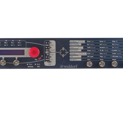 Waldorf Micro Q Rackmount Synthesizer 1999 - 2011 - Blue