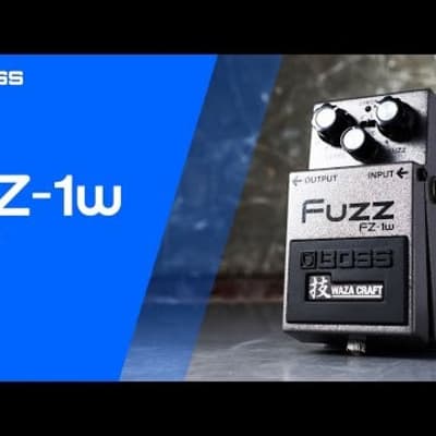 Boss FZ-1w Fuzz Guitar Effect Pedal image 2