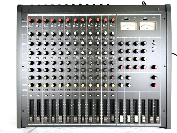 Teisco MX1254DX Analog Mixer Very Rare & Mint Condition Teisco MX1254DX Analog Mixer Very Rare & Mint Condition