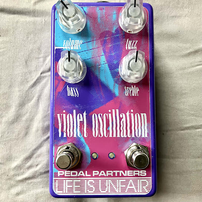 Violet Oscillation Shoegaze Fuzz Pink & Violet Pedal by Reverb