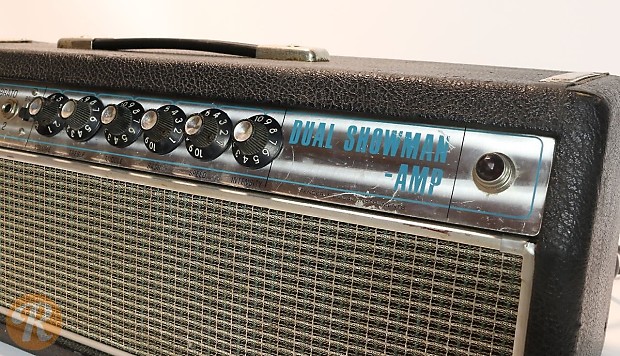 Fender Dual Showman "Drip Edge" 2-Channel 85-Watt Guitar Amp Head 1968 - 1970 image 2