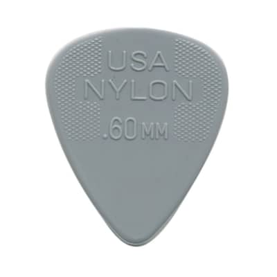 Dunlop - 72 Pack Of Jim Dunlop Nylon Guitar Pick .60mm! 44R060 *Make An Offer!* for sale
