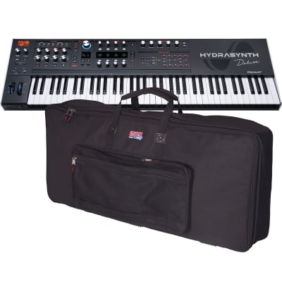ASM Hydrasynth Deluxe Polyphonic Wavemorphing Synthesizer - Carry Bag Kit